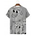 Men's Fashion Fun Lamb Print T-Shirt