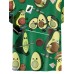 Trendy new fun avocado print T-shirt